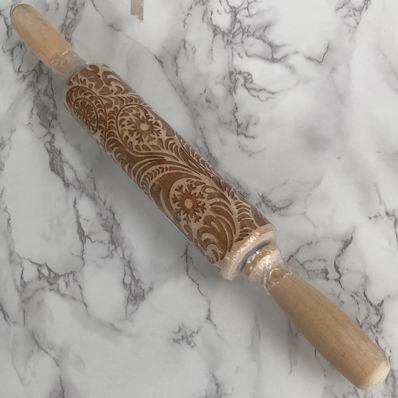 Kitchen New Decorative Rolling Pin 14 14 From End To End Poshmark